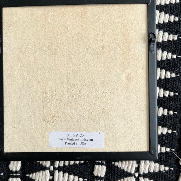 Vintage Smith set of four 5x5 wall decor - Picture 5 of 7